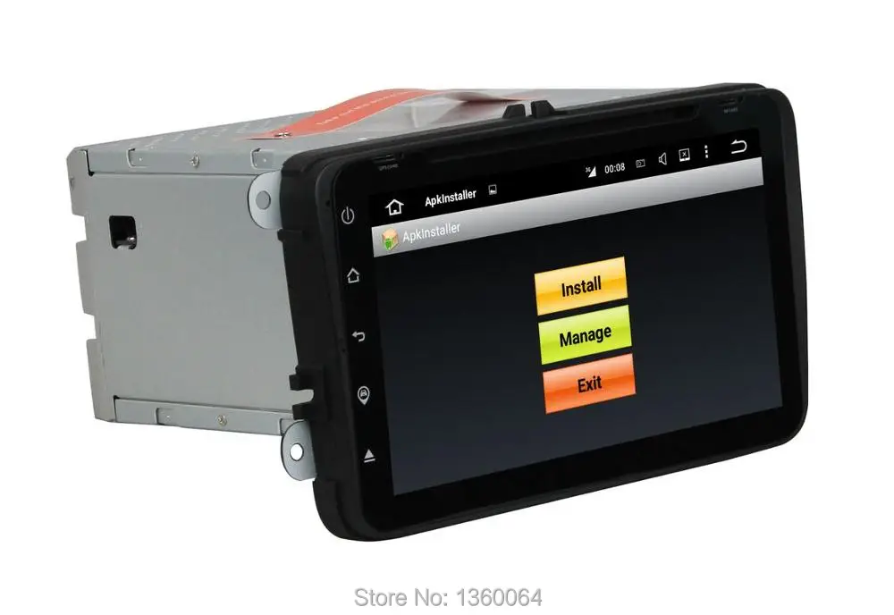 Sale Quad Core 8" 1024*600 Android 5.1 Car DVD For Volkswagen VW Passat Golf Jetta Polo Tiguan GPS Navigation Radio PC Canbus 3