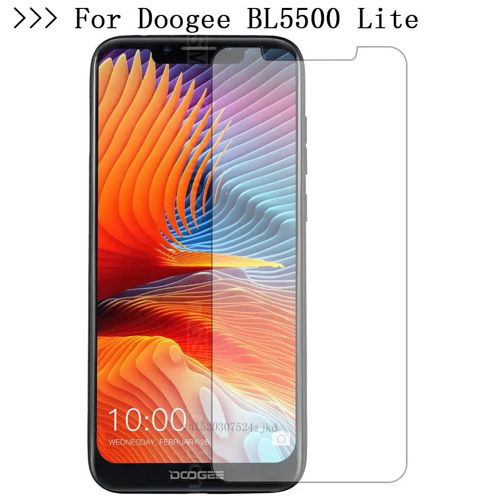 Ультратонкое закаленное стекло 2.5D 0 26 мм Для Doogee BL5500 Lite усиленная защитная пленка