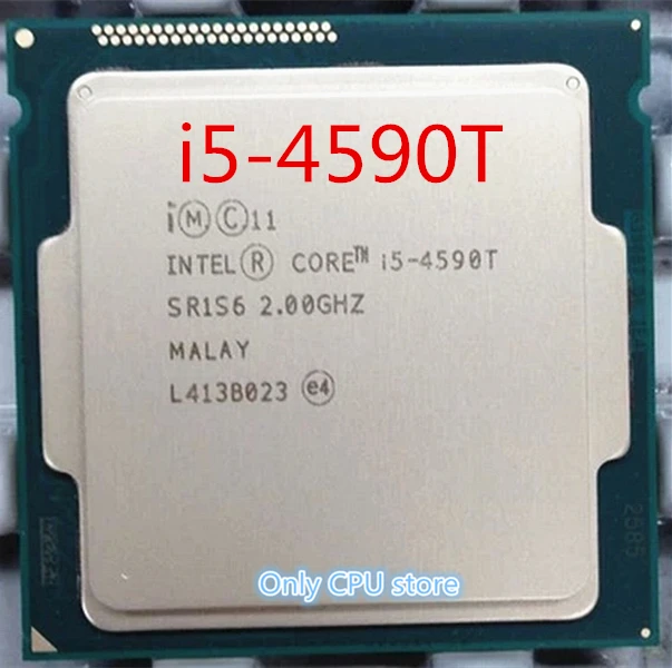 Процессор INTEL Original i5-4590T i5 4590 T, четырехъядерный процессор, 35 Вт, разбитые кусочки