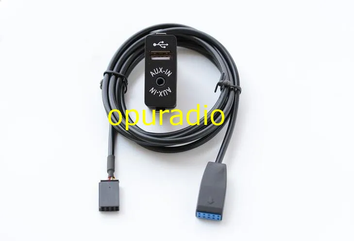 

Free shipping Brand new GPS Navigation cable AUX in Plug Socket Harness Adapter for BMW E46 Car radio