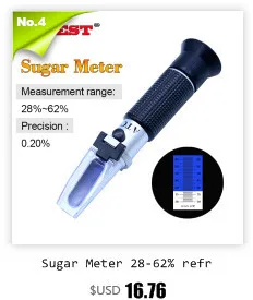 Цифровой рефрактометр анализатор RZ113 0~ 32% пивной сусток SG рефрактометр сахаромер измеритель концентрации сахара