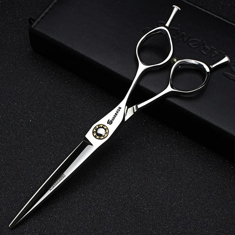 Professional Silver Salon Hairdressing scissors for barbershop 6.0 440c Sharp hair cutting shear thinning scissors barbearia kit Professional Silver Salon Hairdressing scissors for barbershop 6.0 440c Sharp hair cutting shear thinning scissors barbearia kit