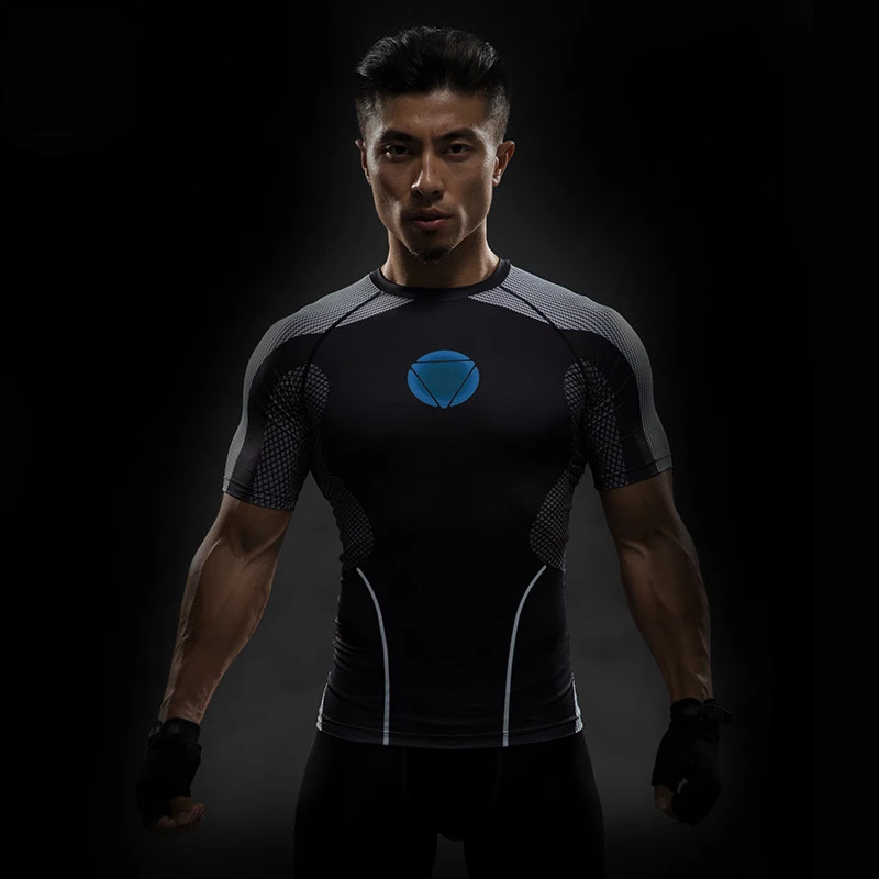 

Captain America T Shirt 3D Printed T-shirts Men Avengers iron man Civil War Tee Fitness Clothing Male Tops
