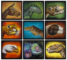 

5D Diy Diamond Painting Cross Stitch handpainted Animals Full Square Diamond Embroidery Rinestones Painting Diamond Mosaic