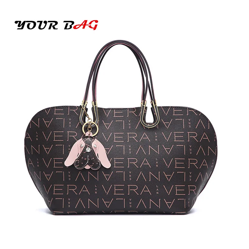 

UBAG 2018 Women PVC Leather Handbags Ladies Dog Pendant crossbody bags Shopping Shoulder Female Messenger Purse Luxury Designers