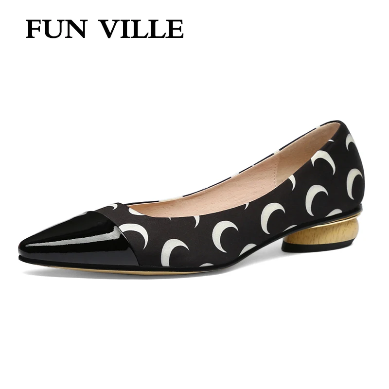 fun black heels