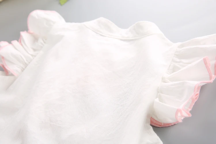 Коллекция года, летние комплекты одежды для девочек Детская Модная хлопковая футболка без рукавов+ шорты комплекты из 2 предметов детские спортивные костюмы