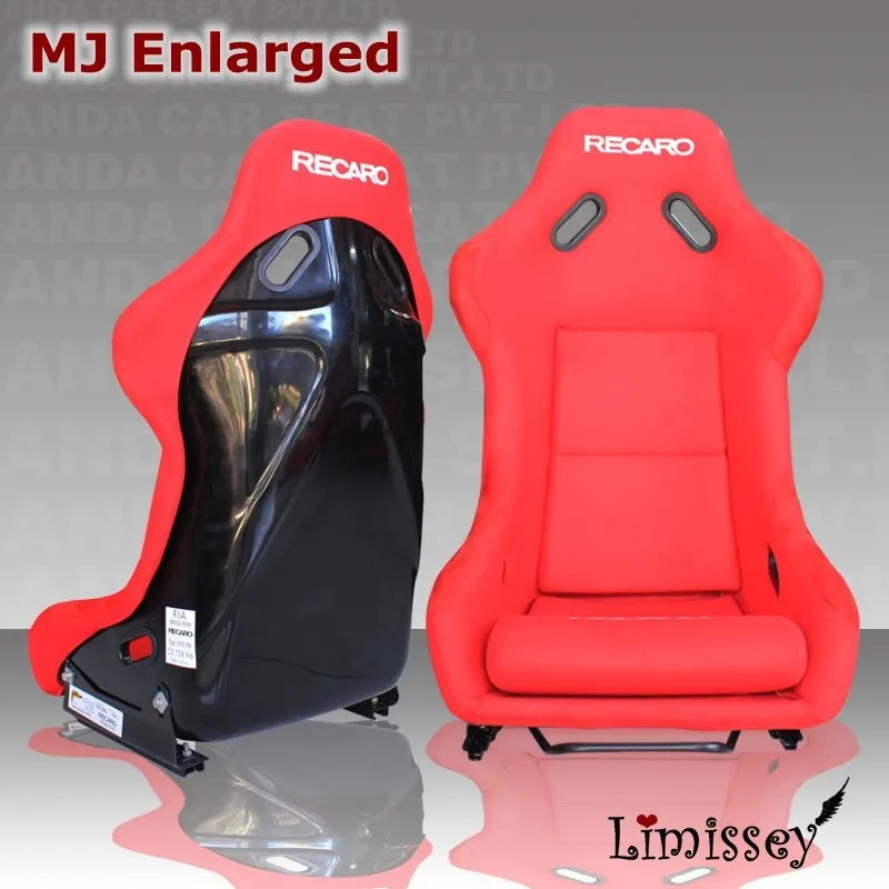 recaro red car seat