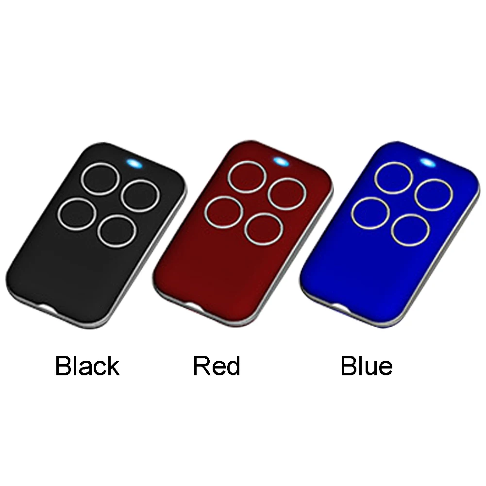 

Garage Fixed Rolling Code Clone Multi-Frequency Duplicator 4 Buttons Remote Control 6V Universal 280-868MHz Wireless Door Copy