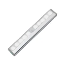 Светодиодный светильник под шкаф PIR датчик движения шкаф настенный ночник для дома гардероб, Спальня Коридор кухонный шкаф