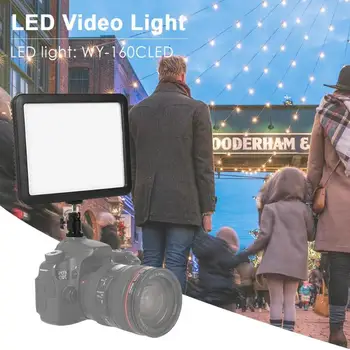 

124 LED Photography Fill Light for Canon Nikon DSLR Camera Studio Photo Video Mount Lighting Fill Light Studio Photo Accessories