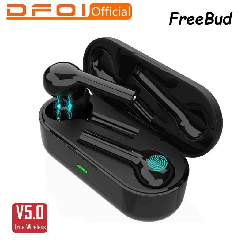 DFOI FreeBud Wireless Bluetooth Earphones 5.0 True Wireless Earbuds