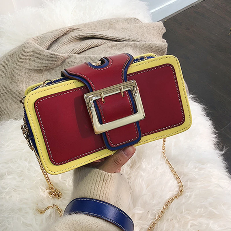 

Original Brand Fashion Messenger Bags 2019 Female Lock Shoulder Bag Mini Mobile Phone Bags Teenage Girls Small Purse