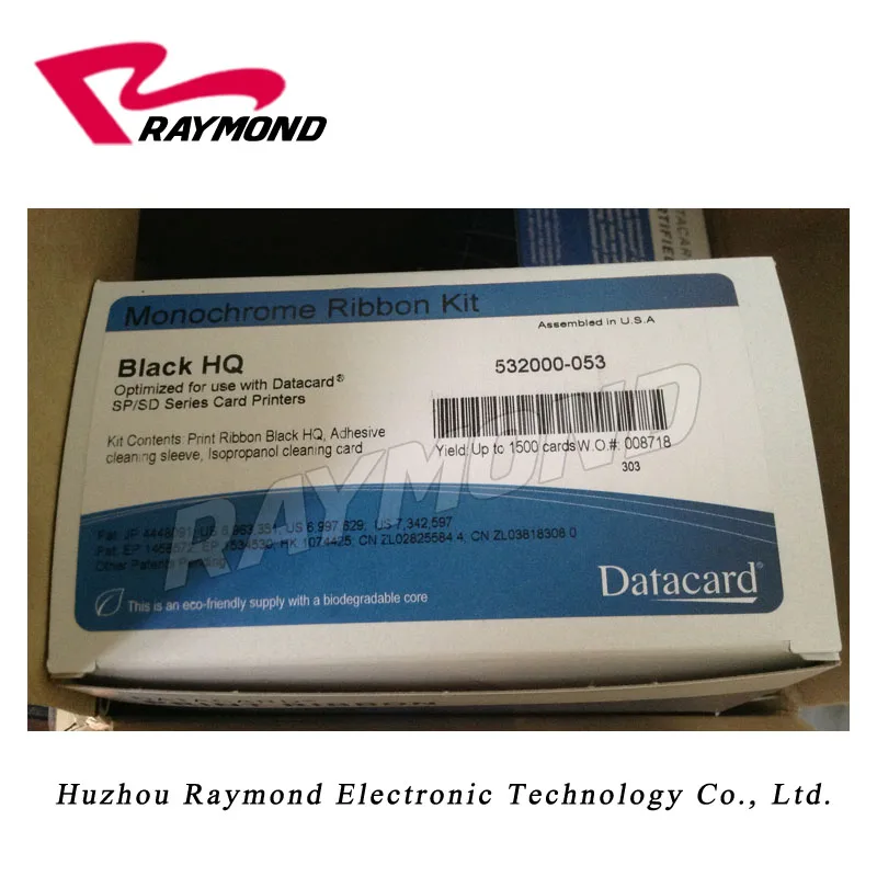 Original Datacard SP55 532000-053 Black Monochrome High Quality Ribbon Kit - 1 500 prints for SD260 SD360 SP75 SP35 | Компьютеры и