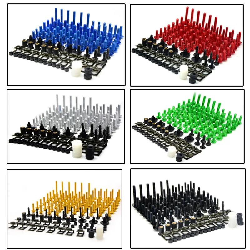 

For CB400 CB400SF NSR250 MC18 MC21 CBR250 MC19 MC22Motorcycle Accessory Windshield Fairing Bolts Nuts Screws Universal