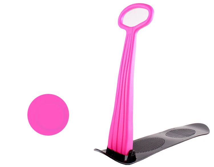 Adult kids snow tube vison scooter Ski outdoor children's veneer folding skiing skating (5)