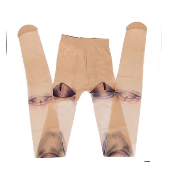 

Personality Girl Gothic Retro Tights Harajuku Joint Style Tattoo Print Pantyhose Stockings Tights Women Summer Thin Tights