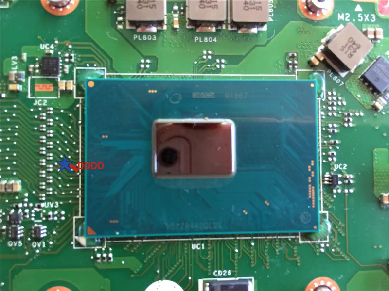 remarkable  Original FOR Acer Aspire VX5-591G laptop motherboard WITH CPU AND LA-E361P MBDUMMY003 100% working 