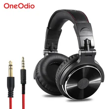 Oneodio DJ Headset Earphone With Microphone PC Wired Over-ear Hifi Studio DJ Headphone Professional Stereo Monitor Urbanfun