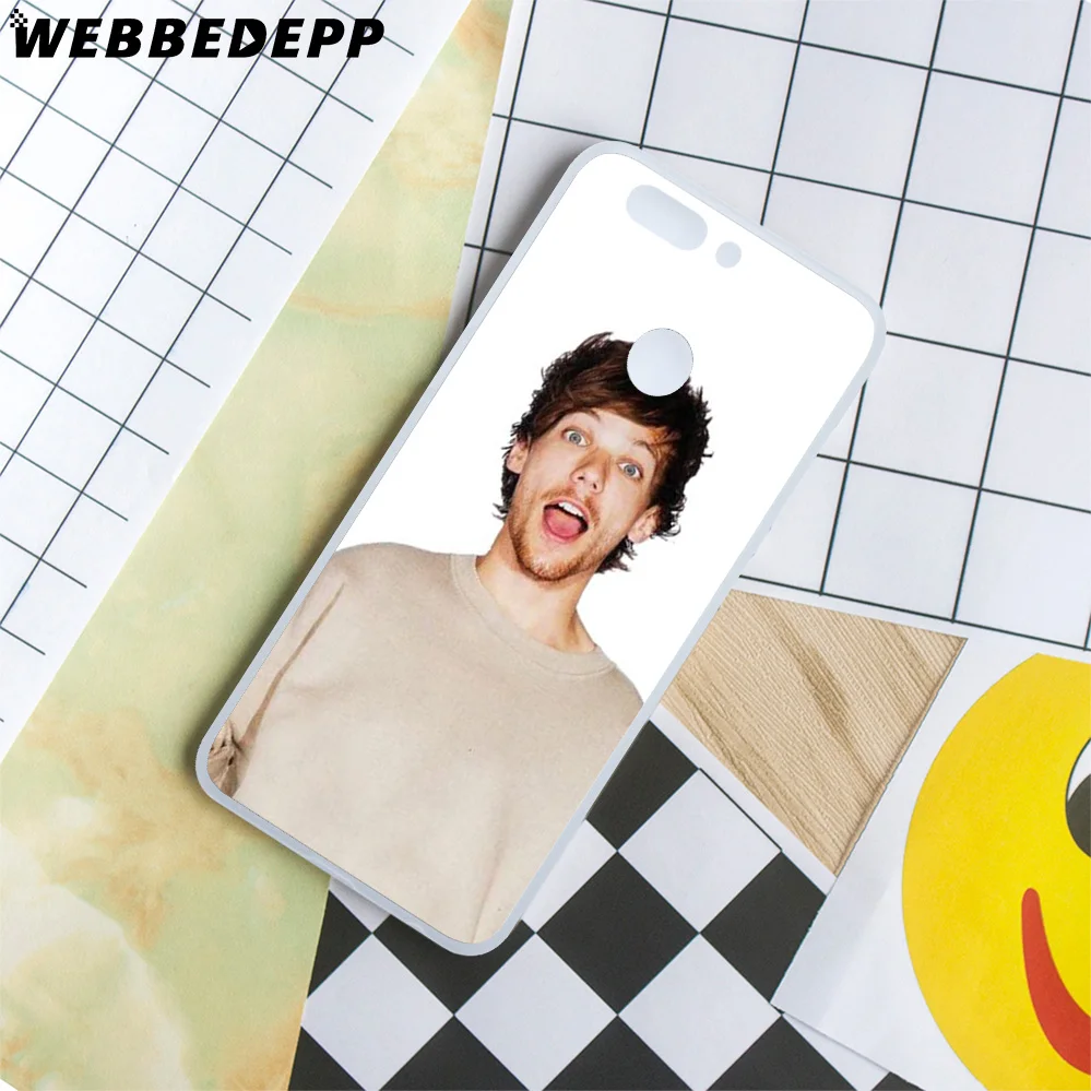 WEBBEDEPP Louis Tomlinson Hard Cover Case for Huawei Mate 10 lite 9 Pro Nova 2 2i 2S Lite Plus