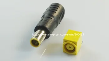 

5 pairs Laptop DC Power Jack Connector Female Socket plus adapter to 5.5x2.0 mm DC Power Plug