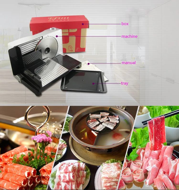 

Household Electric Meat Slicer Meat Grinder Mini Slicing Mincing Machine Cutter for Mutton Beef FS-989