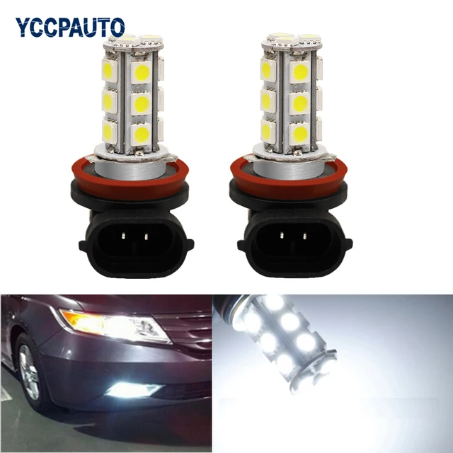 H11 H8 Led verlichting Auto auto Dagrijverlichting Mistlampen 5050 SMD Lamp Xenon DRL Wit DC 12 V 2 STKS Auto Licht Sourse in H11 H8 Led-verlichting ... H11 H8 Led verlichting Auto auto Dagrijverlichting Mistlampen 5050 SMD Lamp Xenon DRL Wit DC 12 V 2 STKS Auto Licht Sourse in H11 H8 Led-verlichting ...