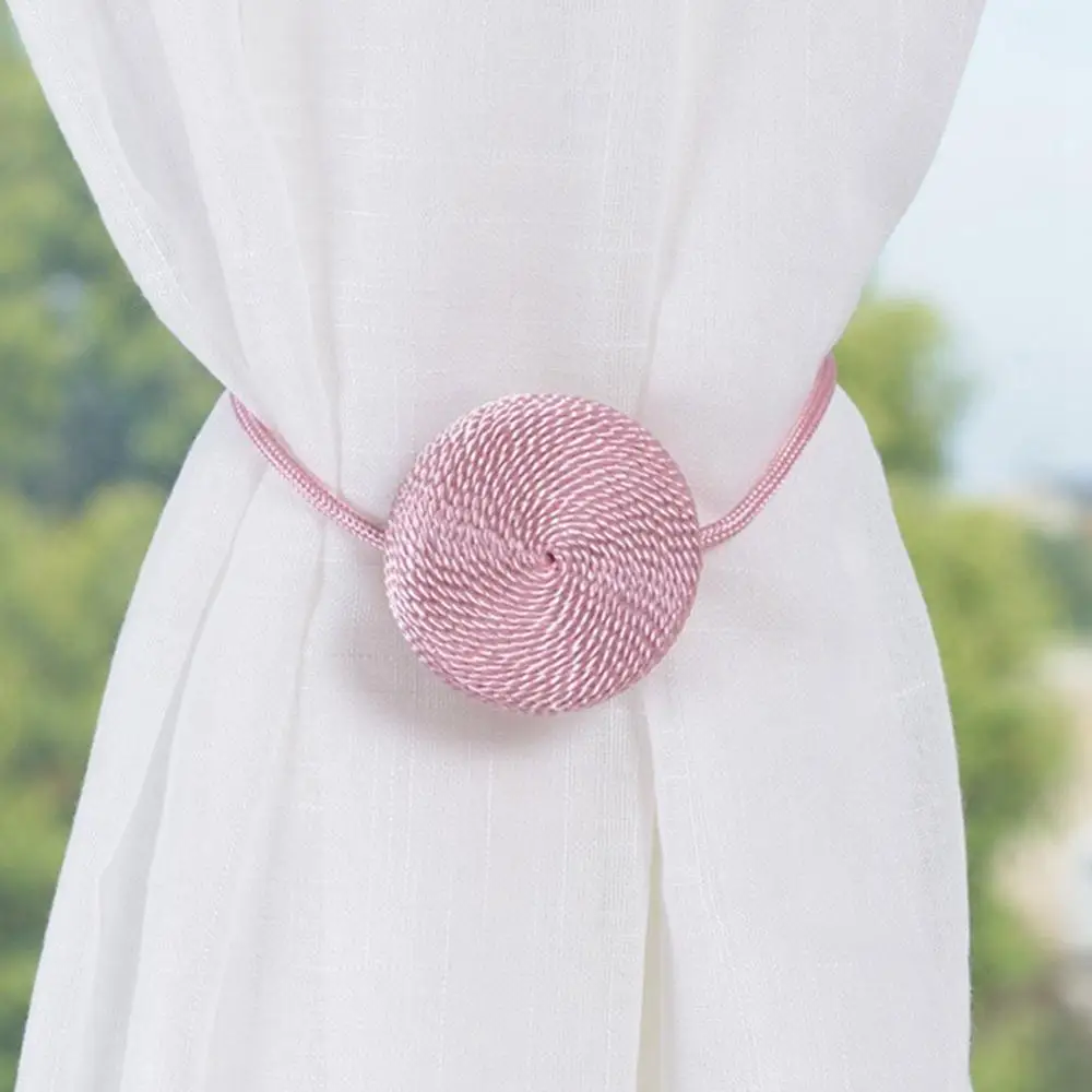 

Magnet Curtains Braided Tieback Creative Wedding Decor Magnet Curtain Buckle for Curtain Strap Holder Accessories Wall Decor