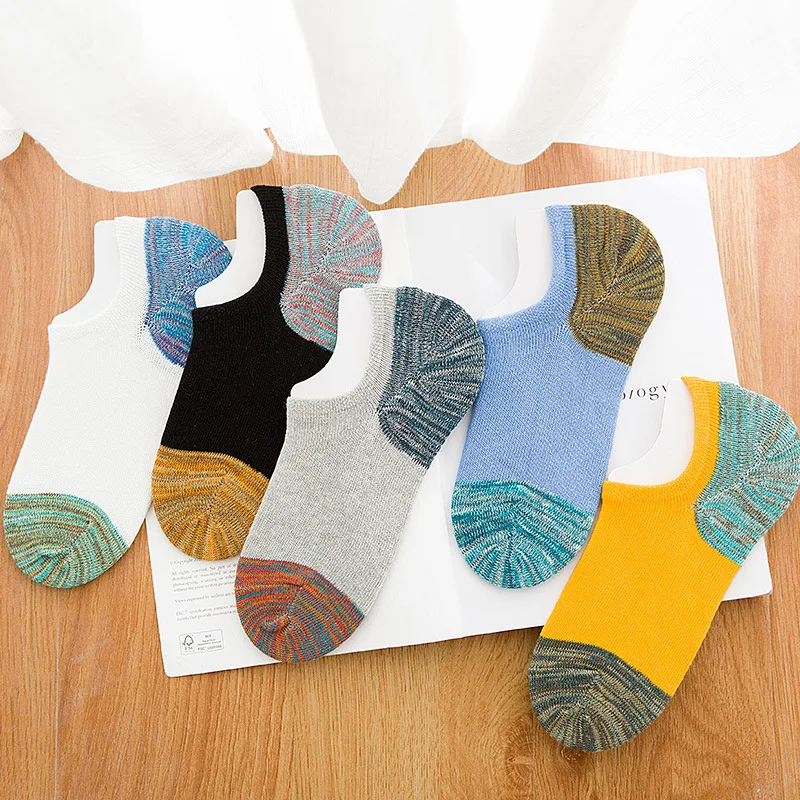 New Fashion casual Cotton Men Socks Good Quality Short Socks Stitching