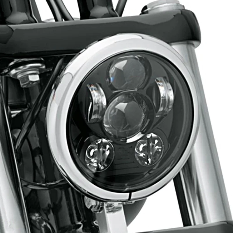 Аксессуары FADUIES Motos 5 75 &quotфара мотоцикла 3/4&quot светодиодная фара для Harley 3/4