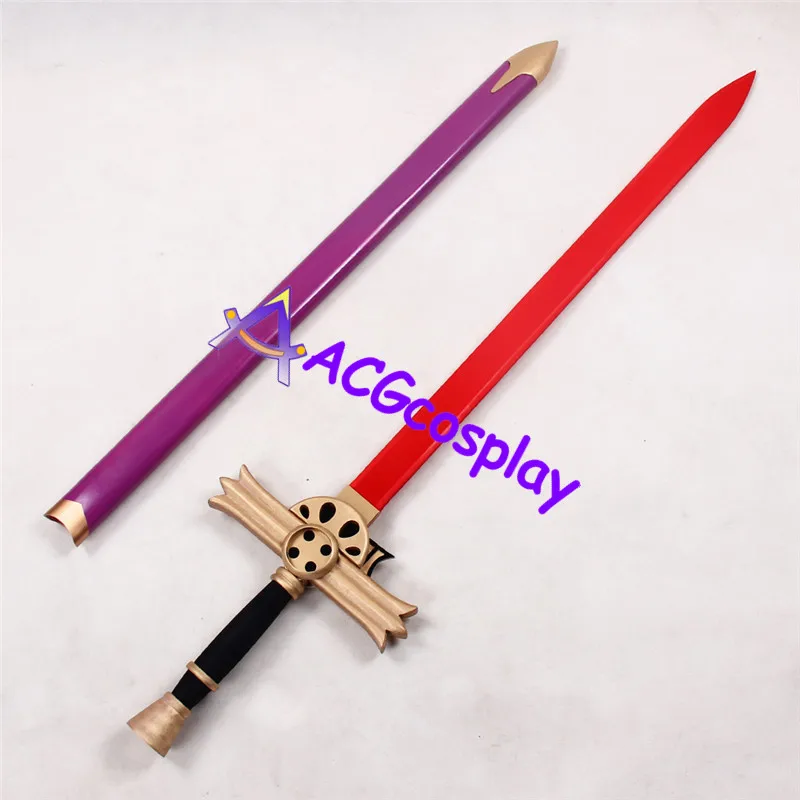 

ACGcosplay Seraph of the End Mikaela Hyakuya Sword with Sheath prop Cosplay Prop PVC made