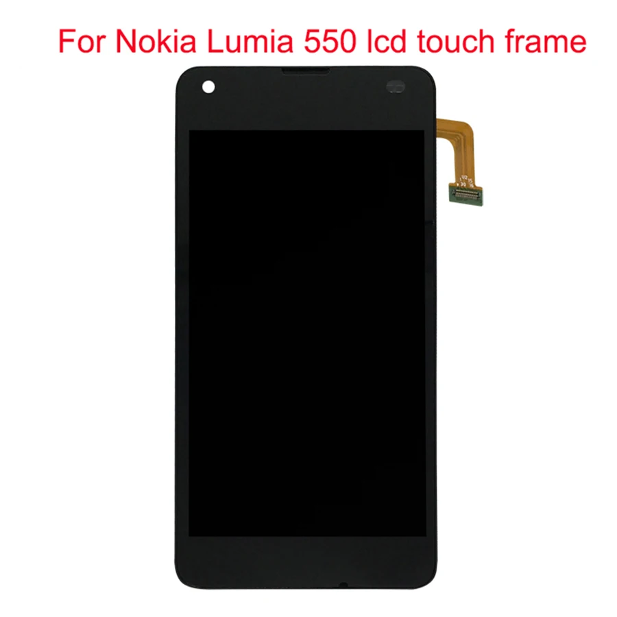 JPFix LCD + сенсорный экран для Nokia Lumia 550 RM 1127 с рамкой стеклянная панель дигитайзер