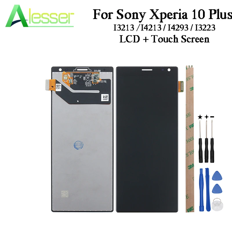 

Alesser For Sony Xperia 10 Plus I321 LCD Display And Touch Screen Replacement For Sony Xperia 10 Plus I4213 I4293 I3223 +Tools