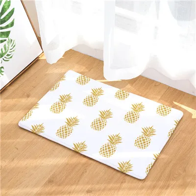 Cross-border law Laiwu 3d printing carpet pineapple bedroom home living room carpet cartoon printing mats mats custom - Цвет: 6