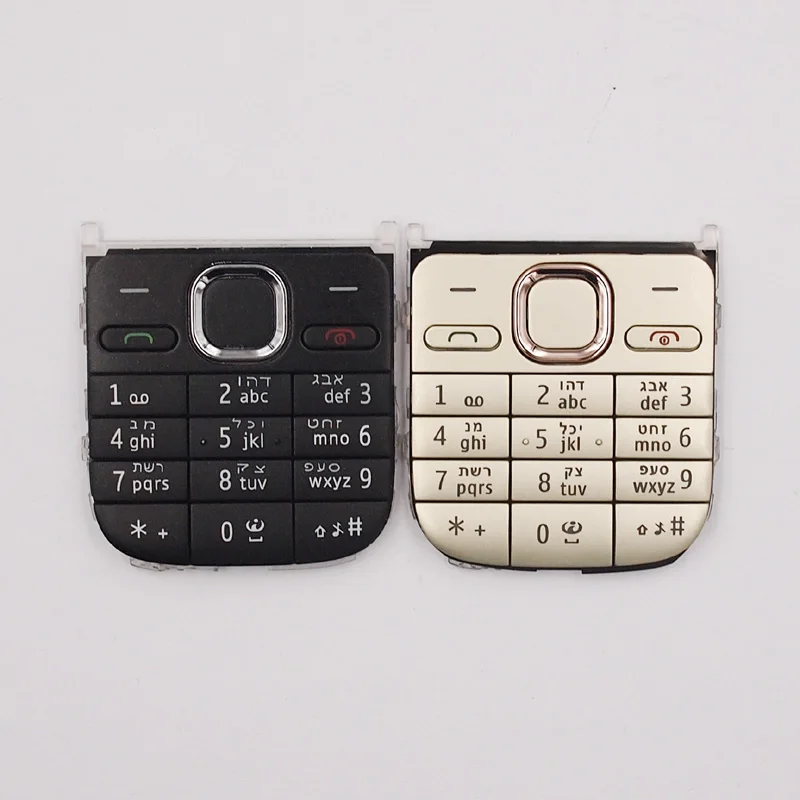 

BaanSam New Hebrew keyboard Buttons For Nokia C2-01 Replacement Parts