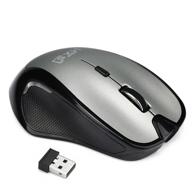 2.4GHz Wireless Mouse Mice Adjustable 2400DPI/CPI 6D Button Optical