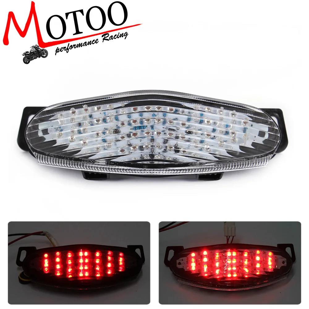 

Motoo - free shipping Motorcycle LED Tail Brake Turn Signal Integrated Light for Kawasaki ER6N 09-11 ER-6F 650R