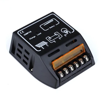

Smart Solar Charger Controller 12V 24V 10A Solar Controller For Small Power Generation System and Solar Electric Fence Battery
