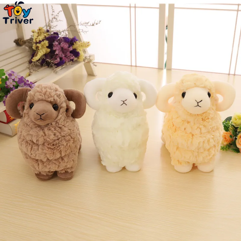 

Kawaii Sheep Lamb Goat Plush Toy Triver Stuffed Animals Doll Toys Baby Kids Children Boys Girls Birthday Gift Home Decor Crafts
