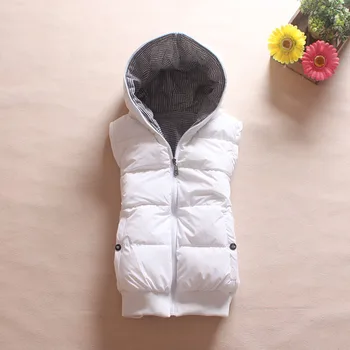 

Lovers design reversible with a hood thickening women's cotton vest waistcoat autumn and winter plus size available XXXL - 5XL