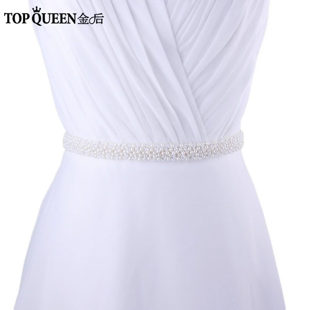 TOPQUEEN S204 Wedding Sashes Belt Waistband Bridal Belts