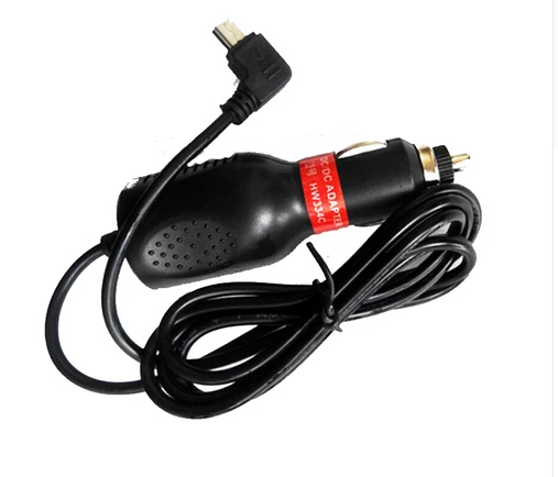 

Car dvr Charger Output 5V 1.5A/2A Input DC8V-36V with 3.5 meters for Navigation GPS Car Vehicle Recorder DVR Camera