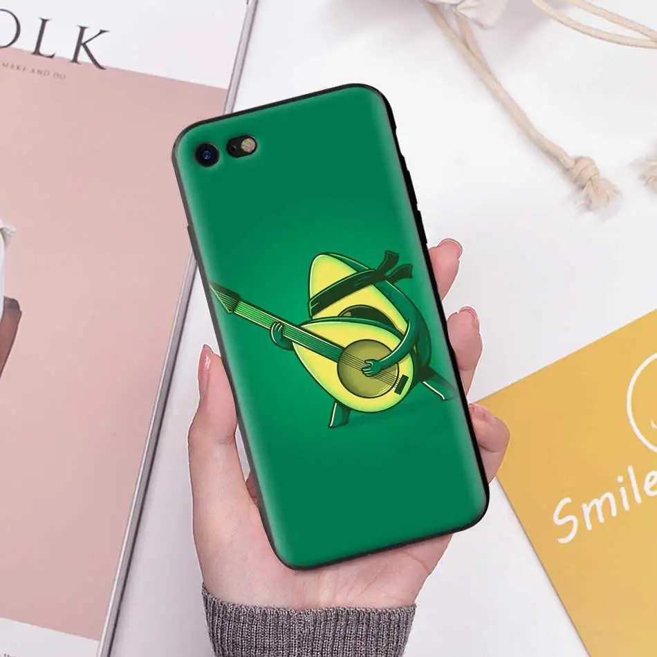 Силиконовый чехол для Apple iPhone 12 Mini 11 Pro 8 XR 7 6 6S Plus X XS MAX черный мягкий из ТПУ с