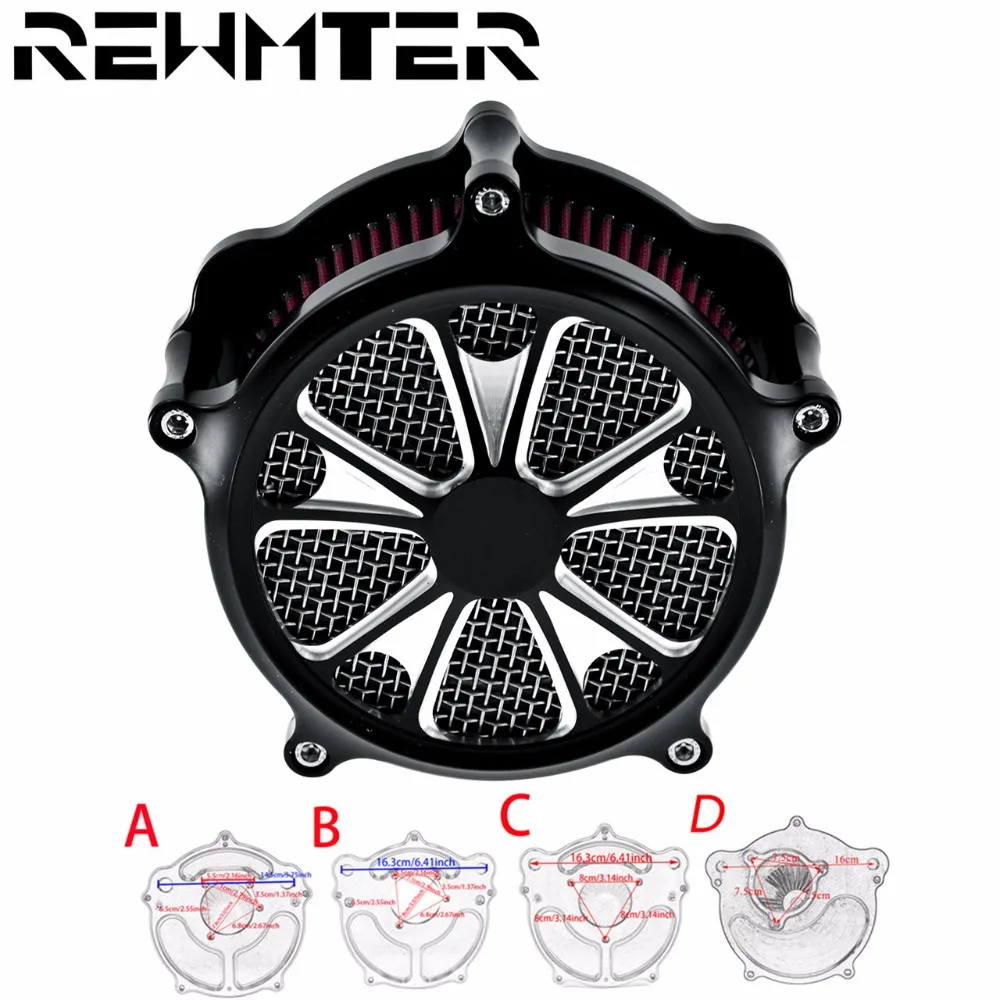 

Motorcycle Bike Air Cleaner Red Intake Filter For Harley Touring 2017 2018 Softail 2018 FXDLS FLSTNSE FXSBSE 2013-2014