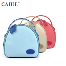 CAIUL Cute PU Leather Travel package bags for Fujifilm instax mini8 7s 25 50s 70 90 kitty instant camera free shoulder straps