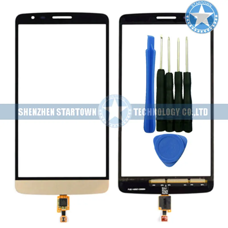 Original Replacement Parts Touch Screen Digitizer Outer Glass Panel For LG G3 Stylus D690 D690N