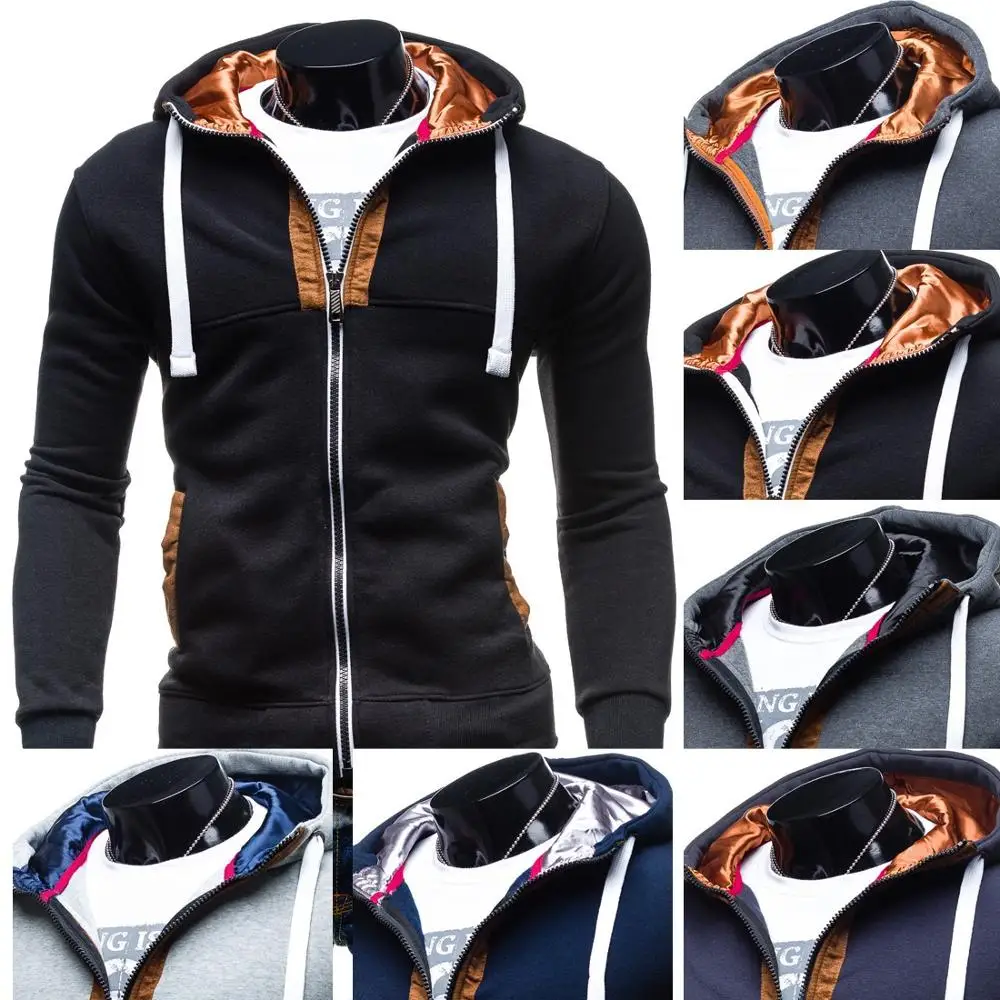 

ZOGAA New men's fashion leisure fashion hooded