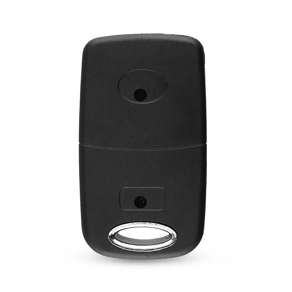 Dandkey Складной флип 2 кнопки дистанционного ключа оболочки для Toyota RAV4 Avalon Yaris Prado