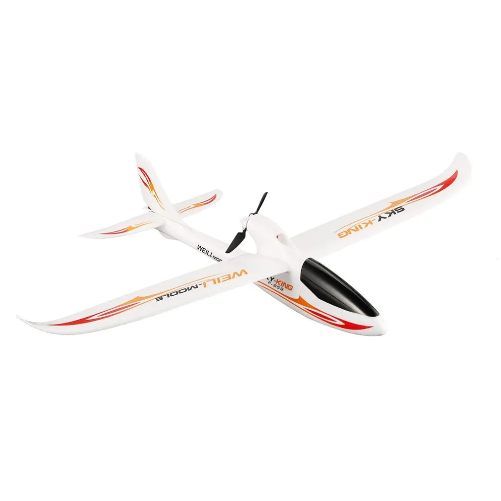 WLtoys F959 RC самолет с фиксированным крылом 2,4 г Радиоуправление 3 канала RTF SKY-King самолет открытый RC игрушка Дрон складной пропеллер