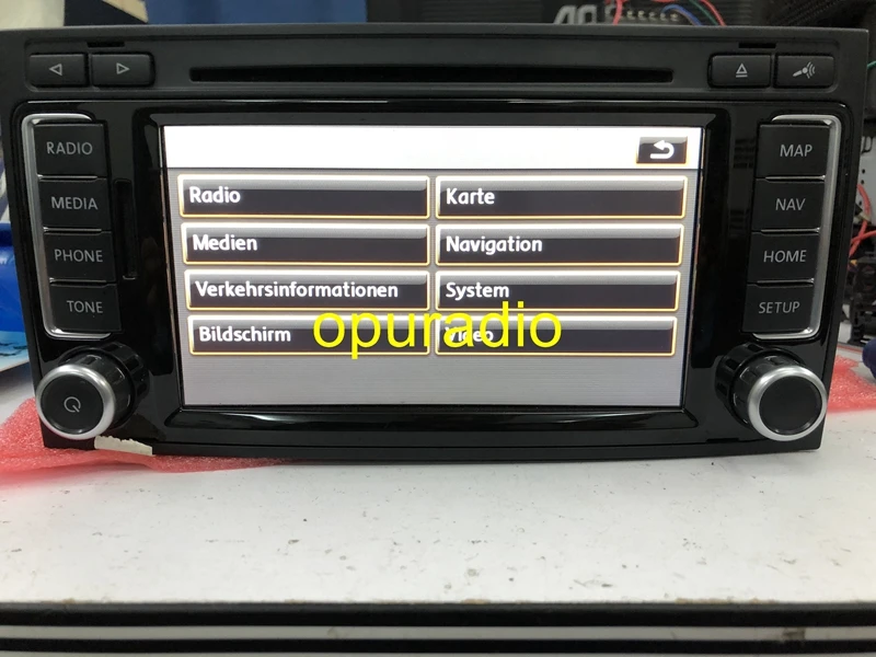 

RNS510 SSD LED Car Navigation radio for V W T5 Multivan Caravelle Touarreg audio